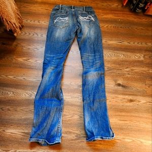 Cowgirl tuff jeans.